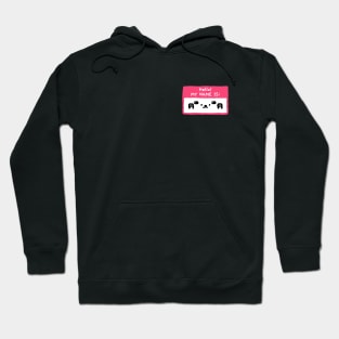 Hello! My Name Is Puppy Kaomoji Hoodie